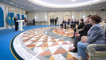 Toqaev ult óneri ókilderine páter kiltin tabystady