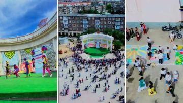 Qazaqmys uiymdastyrǵan merekelik is-sharalarǵa myńnan astam bala qatysty