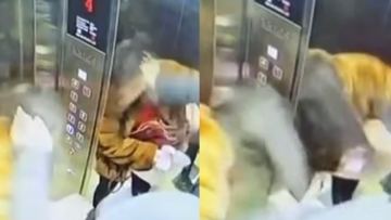 Ел алдында жүрген депутат әйелін соққыға жықты