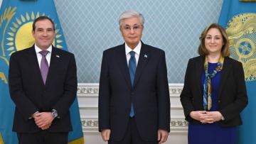 Қасым-Жомарт Тоқаев Бейбітшілік кеңесінің өкілімен Газа мәселесін талқылады