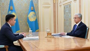 Шымкентте 35 мың орындық стадион салынып жатыр – қала әкімі Президентке есеп берді