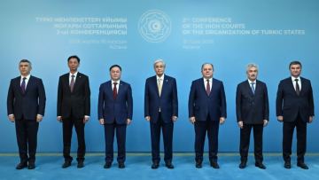 Тоқаев Түркі мемлекеттері ұйымына мүше елдердің Жоғарғы сот басшыларын қабылдады