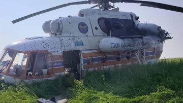 Төтеншеліктердің ұшағы апатты жағдайда қонды