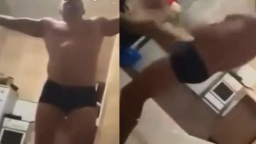 Ішіп алған депутат әйеліне сес көрсетті (ВИДЕО)