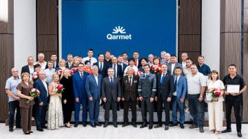 Qarmet metallýrgteri joǵary marapattarǵa ie boldy