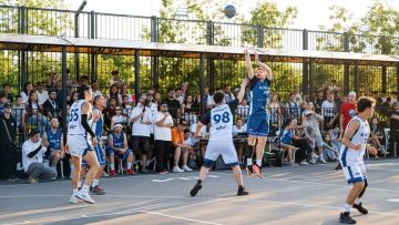 Temirtaýda ótken Kia Basketball Fest festivaline 9,5 myńnan astam adam qatysty