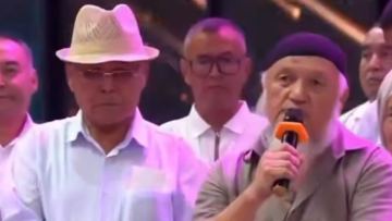 Jetisaida ótken toidaǵy qariianyń sózi eldiń ashýyna tidi (VIDEO)
