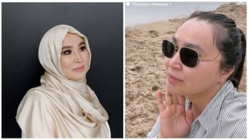Bloger Arý Saǵi hidjabyn sheship, patriarhatpen kúresetinin málimdedi