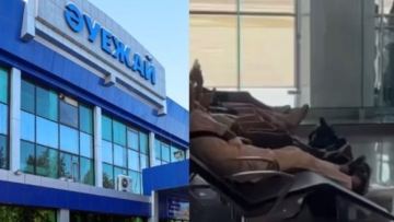 Ер адам Шымкенттің жаңа әуежайында намазхана жоғына шағымданды (ВИДЕО)