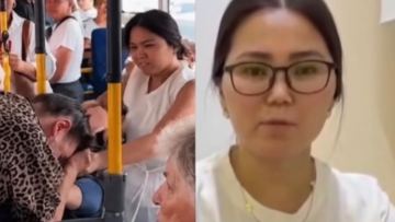 Avtobýstaǵy janjal: Ekinshi tarap óz nusqasyn aitty (VIDEO)