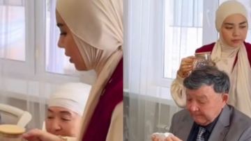 Altynai Jorabaevanyń turmys qurǵan qyzy taǵy synǵa qaldy