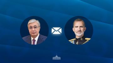 Ispaniia Koroli VI Felipe Prezident Qasym-Jomart Toqaevqa alǵys hat joldady
