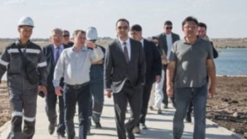 Rýslan Óskenáli Jezqazǵandaǵy negizgi áleýmettik jobalardyń iske asyrylý barysyn tekserdi