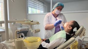 Aqtóbe mektepterinde stomatologiialyq kabinetter ashylyp jatyr