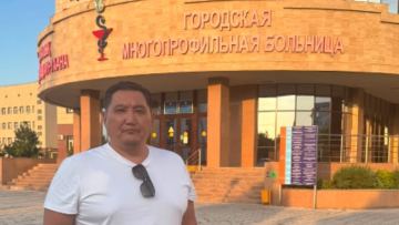 Eks-depýtat Baqytjan Bazarbek qaǵyp ketken adamnyń jaǵdaiy belgili boldy