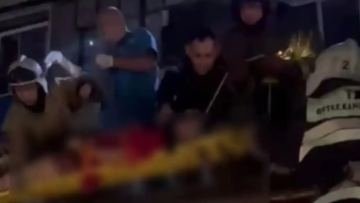 Рудныйда әйел бесінші қабаттан құлап, дәмхана шатырына түсті