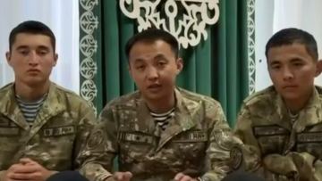 Каспийдегі қайғылы оқиғадан кейін екі әскери видеоүндеу жасады