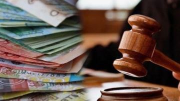 170 مىڭ تەڭگە پارا العان ينسپەكتور 5,5 ميلليون تەڭگە ايىپپۇل ارقالادى
