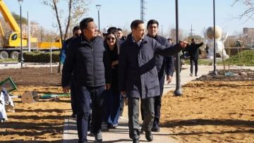 Руслан Өскенәлі Ұлытау облысындағы әлеуметтік жобалардың жүзеге асырылу барысын тексерді