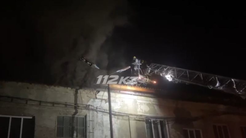 ٶسكەمەندە كوندەنساتور زاۋىتىنىڭ اۋماعىندا ٶرت شىقتى