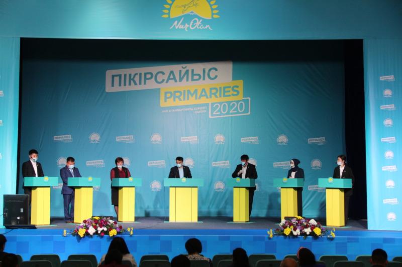 Өңірдегі праймериз жеңімпаздары республикалық деңгейге өту үшін пікірсайысқа қатысады