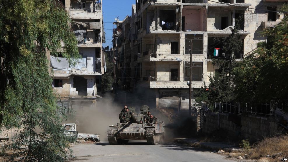 Siriialyq Aleppo túbinde qala úshin shaiqas júrip jatyr