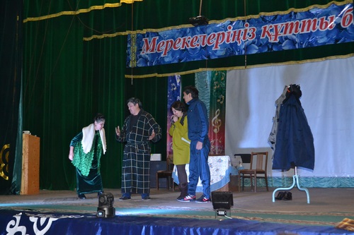 گلۋبوكوە اۋدانىندا جاڭا تەاتر اشىلدى