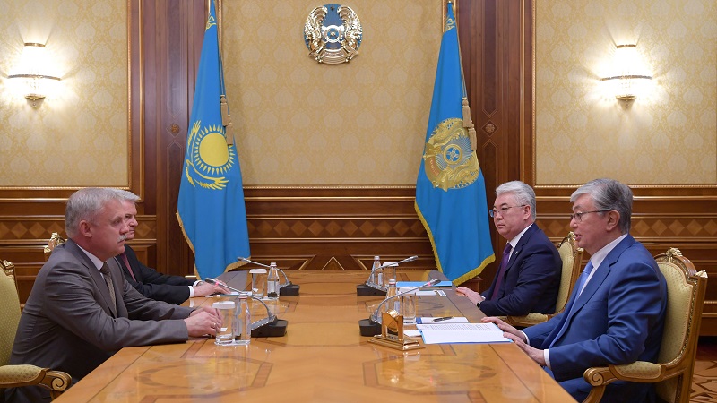 Қазақстан Президенті Беларусь Қауіпсіздік кеңесінің Мемхатшысын қабылдады