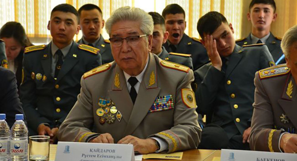 الماتى ماڭىنداعى ۇشاق  اپاتىنان ٸٸم قۇرمەتتٸ ارداگەرٸ رٷستەم قايداروۆ قازا تاپتى