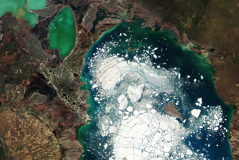 Copernicus Sentinel-2 спутнигі Алакөлді ғарыштан түсірді (Видео)