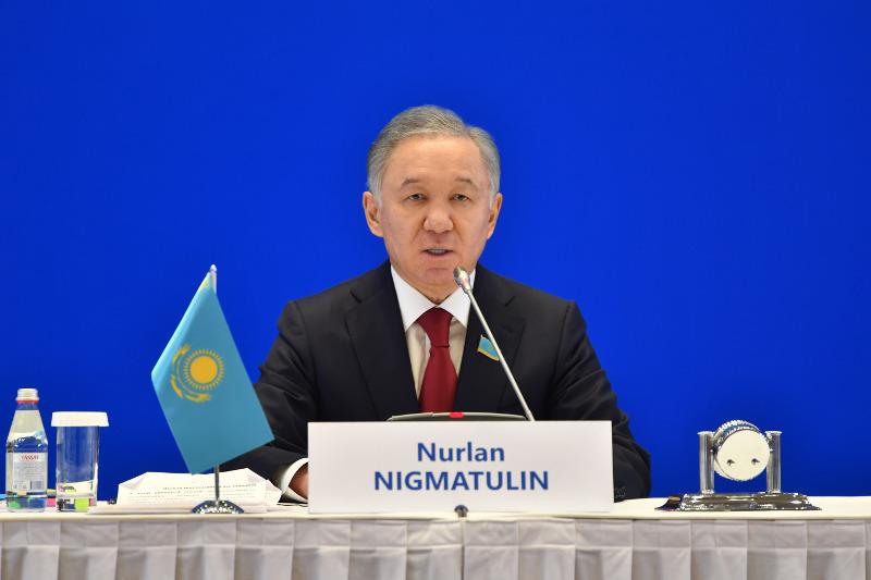  Нығматулин Тұңғыш Президент күніне арналған халықаралық конференцияда сөз сөйледі