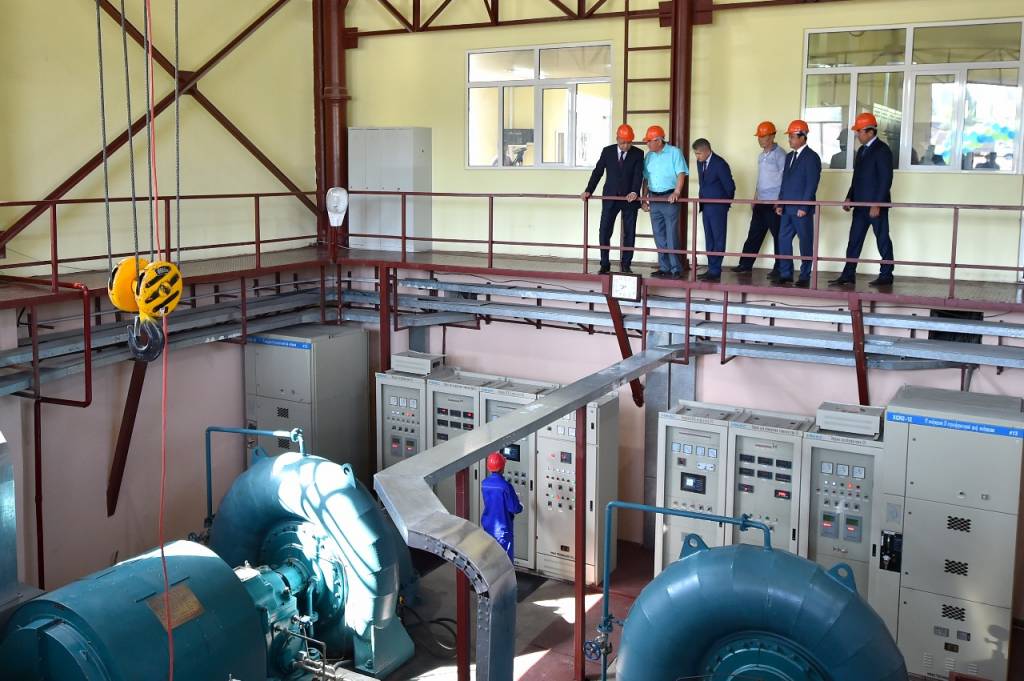 Оңтүстікте жаңа су электр станциясы іске қосылды