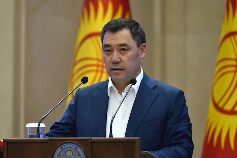 Садыр Жапаров Қырғызстан Президенті ретінде ресми тіркелді