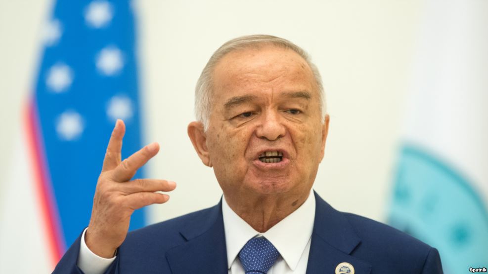 Ислам Каримовтың Тәуелсіздік күнінен арналған құттықтауын тележүргізуші оқыды