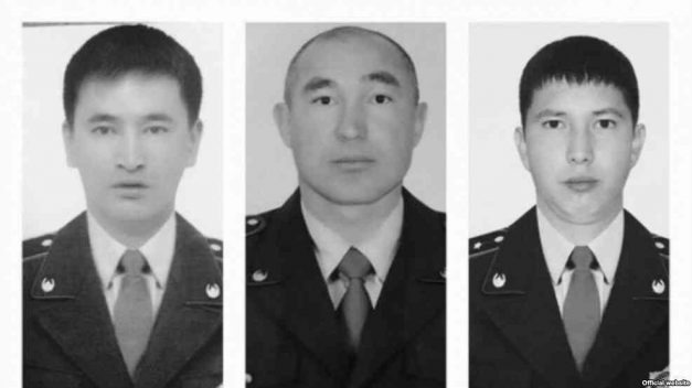 Алматыда қаза тапқан полицейлердің аты-жөндері жарияланды