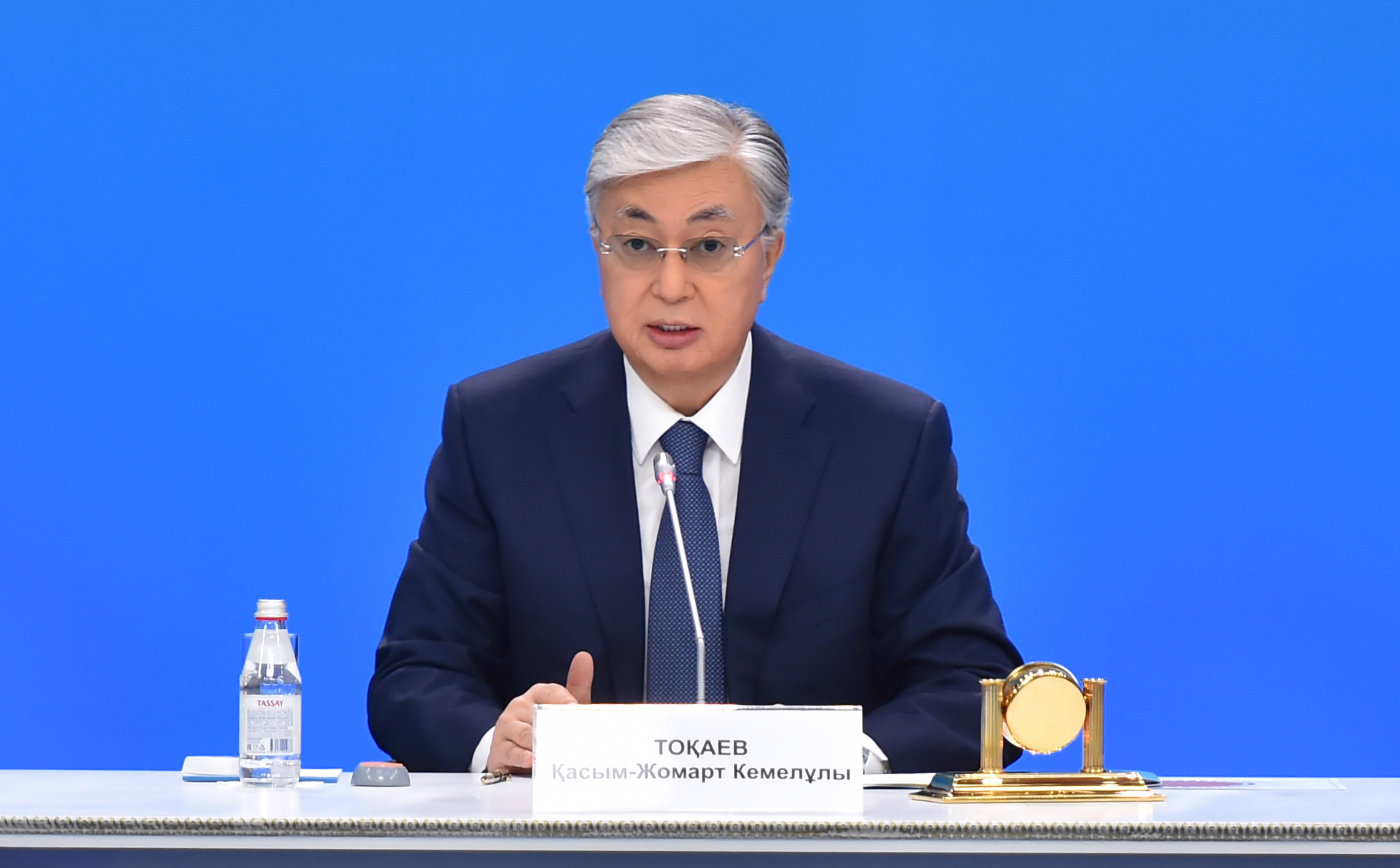 "Демократия - бұл билік үшін де, халық үшін де үлкен жауапкершілік"