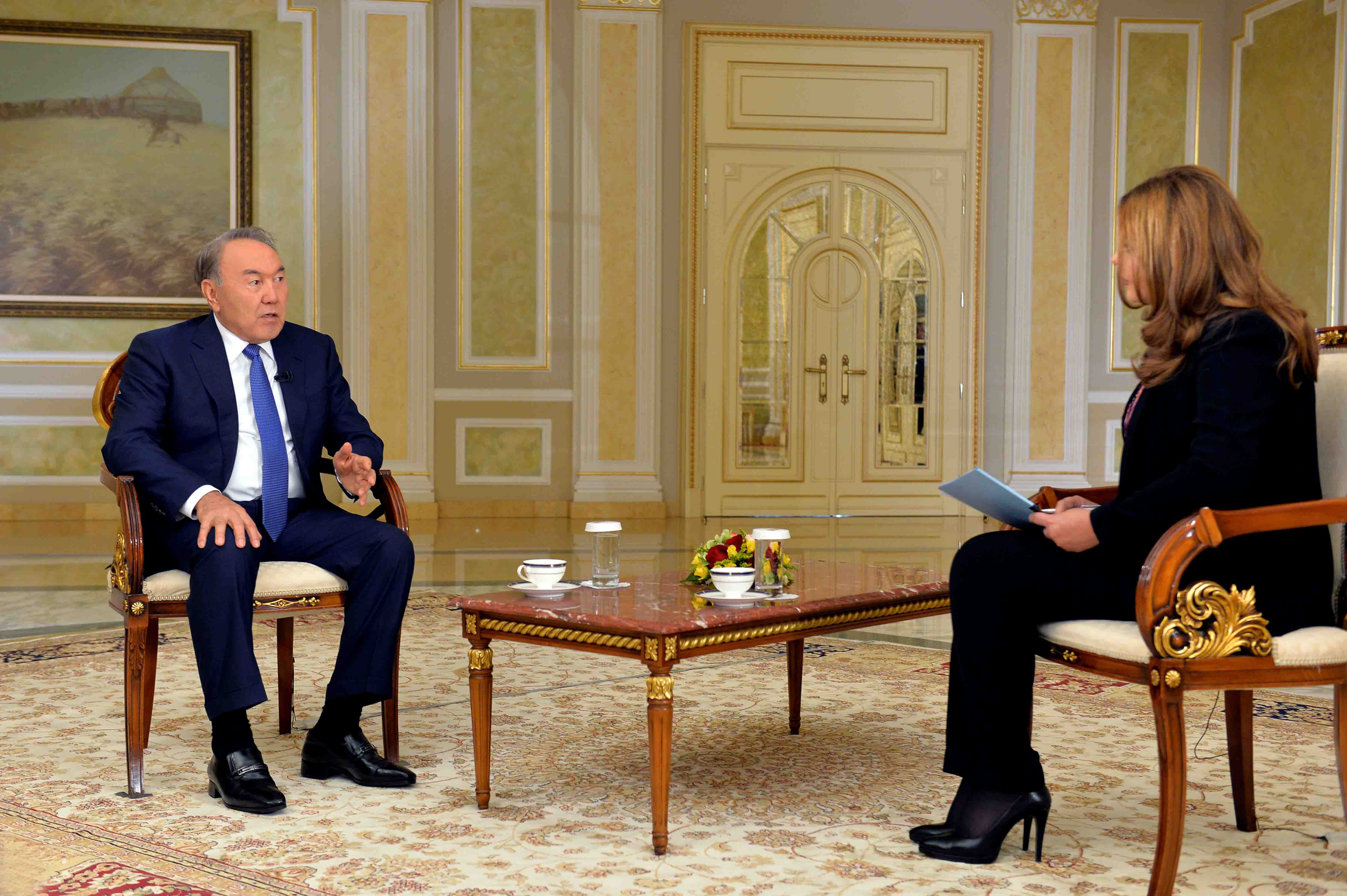 Elbasy Siriiadaǵy qaqtyǵys jaiynda «CNBC Arabia» arnasyna suhbat berdi (Video)