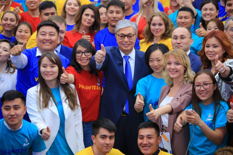 Президент волонтер қызметін қолдаудың бірыңғай стандартын жасауды тапсырды
