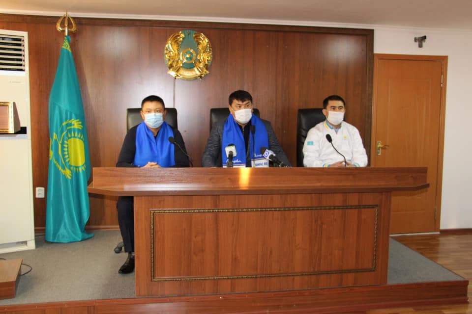Түркістан индустриалды-құрылыс колледжінің ұжымы «Nur Otan»-мен бірге!
