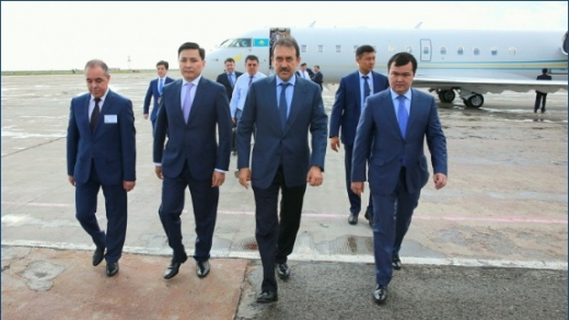 كەرٸم مەسٸموۆ جۇمىس ساپارىمەن باتىس قازاقستان وبلىسىنا باردى