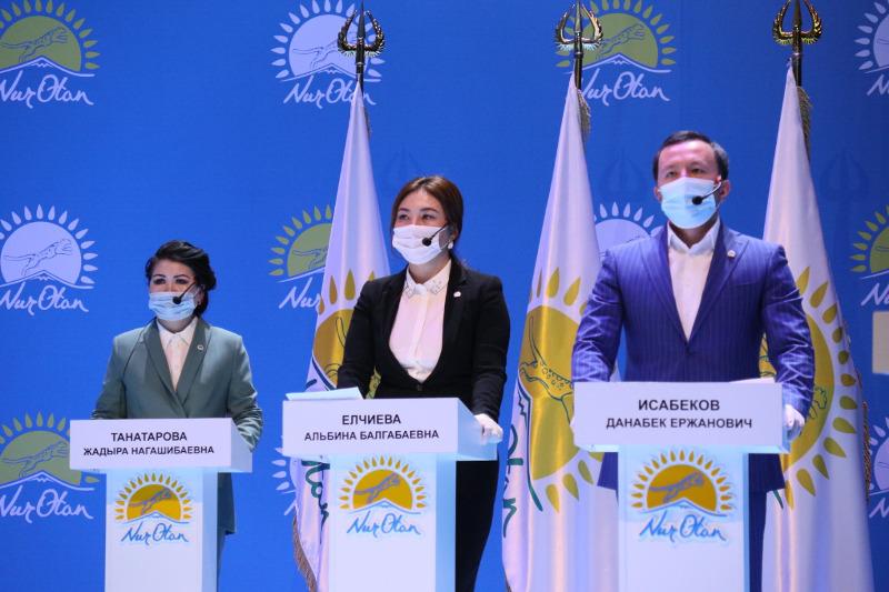 Шымкент: Сайлауға түсетін «Nur Otan» партиясы кандидаттарының тізімі нақтыланды