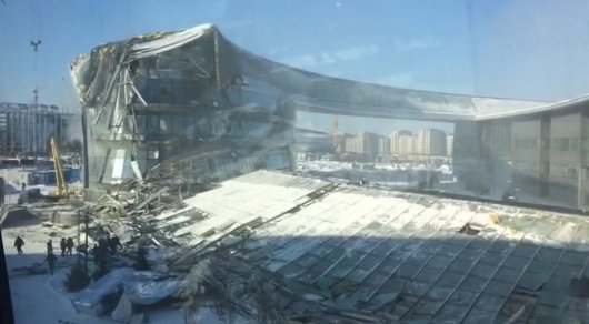 EKSPO aýmaǵyndaǵy 320 tonnalyq konstrýktsiia adam ústine qulasa ne bolar edi 