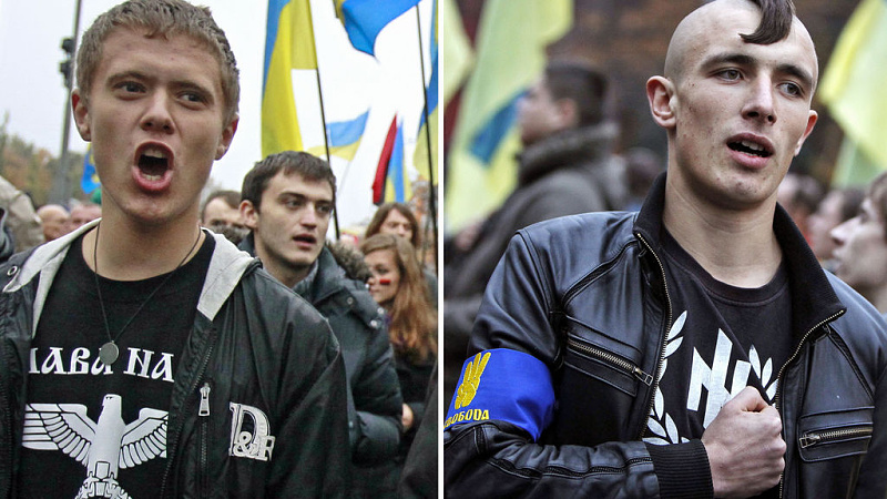 Natsisty iz Kieva nachali terrorizirovat Rossiiý