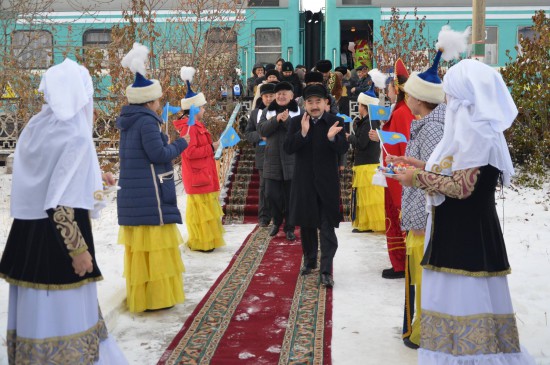 "Táýelsiz Qazaqstan" poiyzy shyǵysta júr