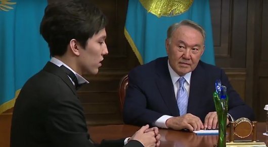 Нұрсұлтан Назарбаевтың Димашпен кездесуі (видео)