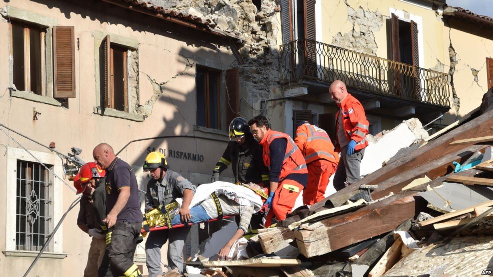 Italiiadaǵy zilzala qurbandary sany 159 adamǵa jetti