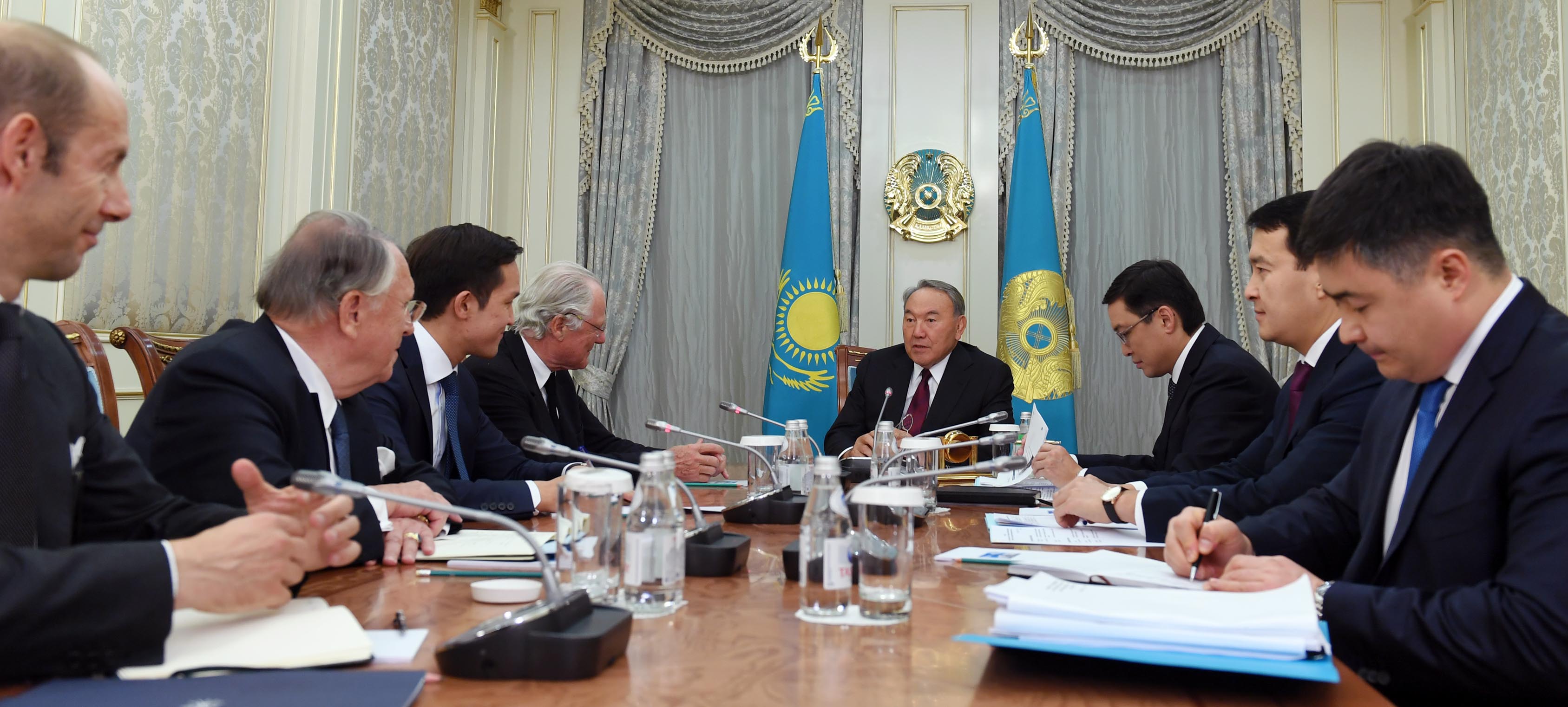 Назарбаев «Rothschild & Co» компаниясының басшыларымен кездесті