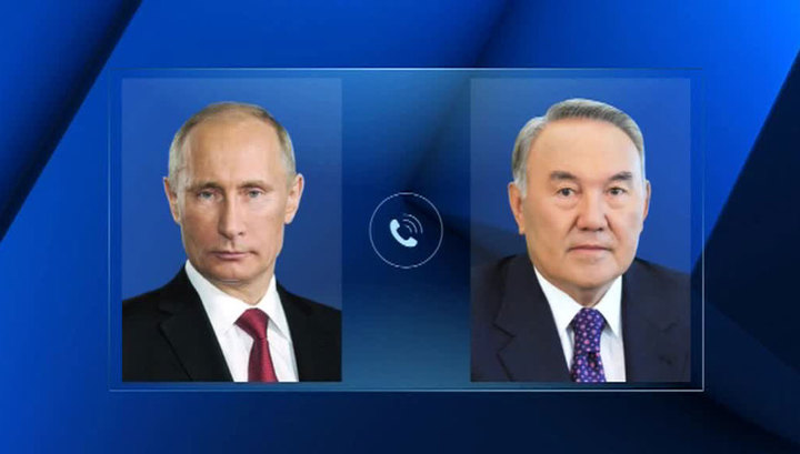 Назарбаев пен Путин телефон арқылы сөйлесті