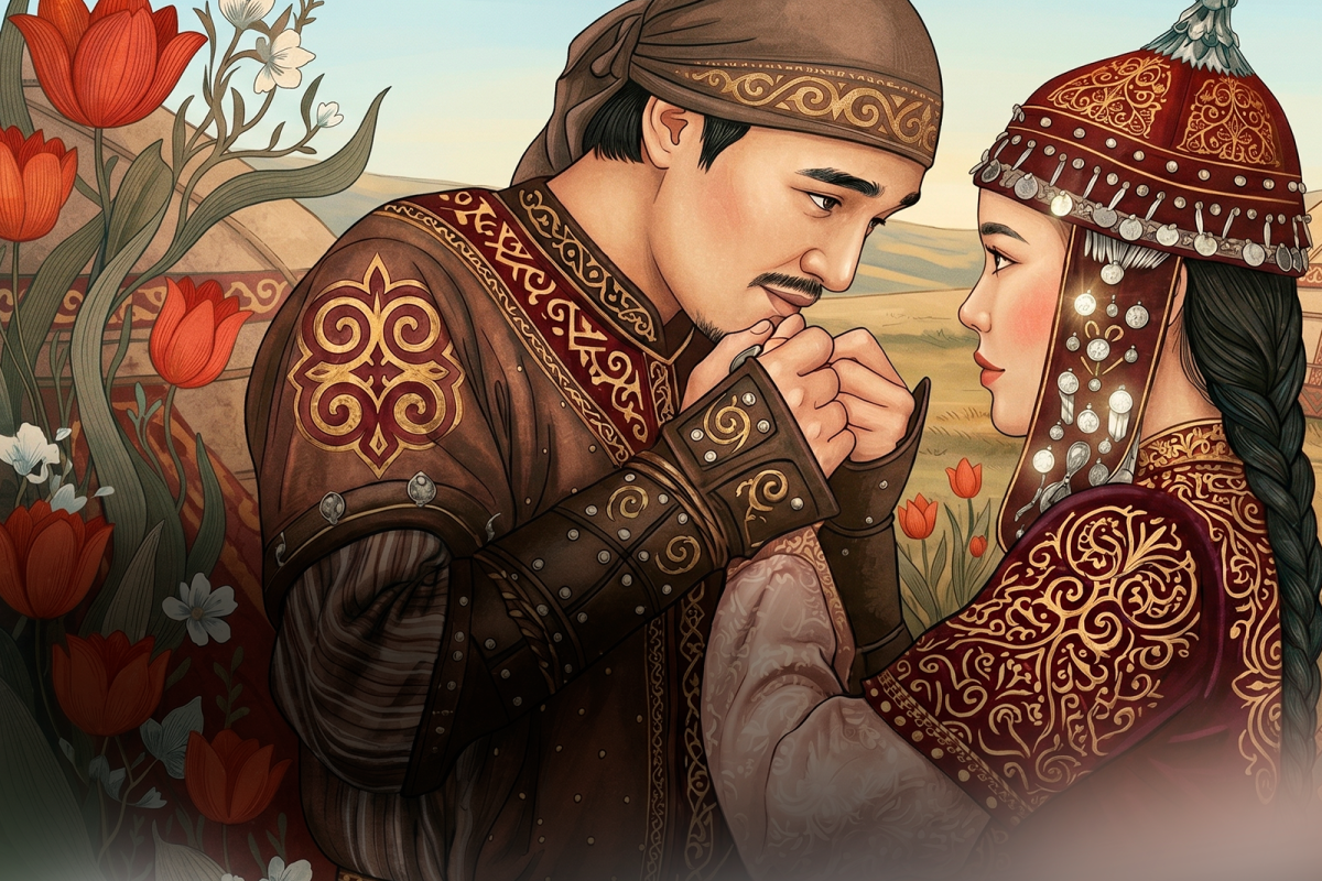 15 سەۋٸر – ۇلتتىق ماحاببات كٷنٸ: قوزى مەن باياننىڭ مەڭگٸلٸك حيكاياسى