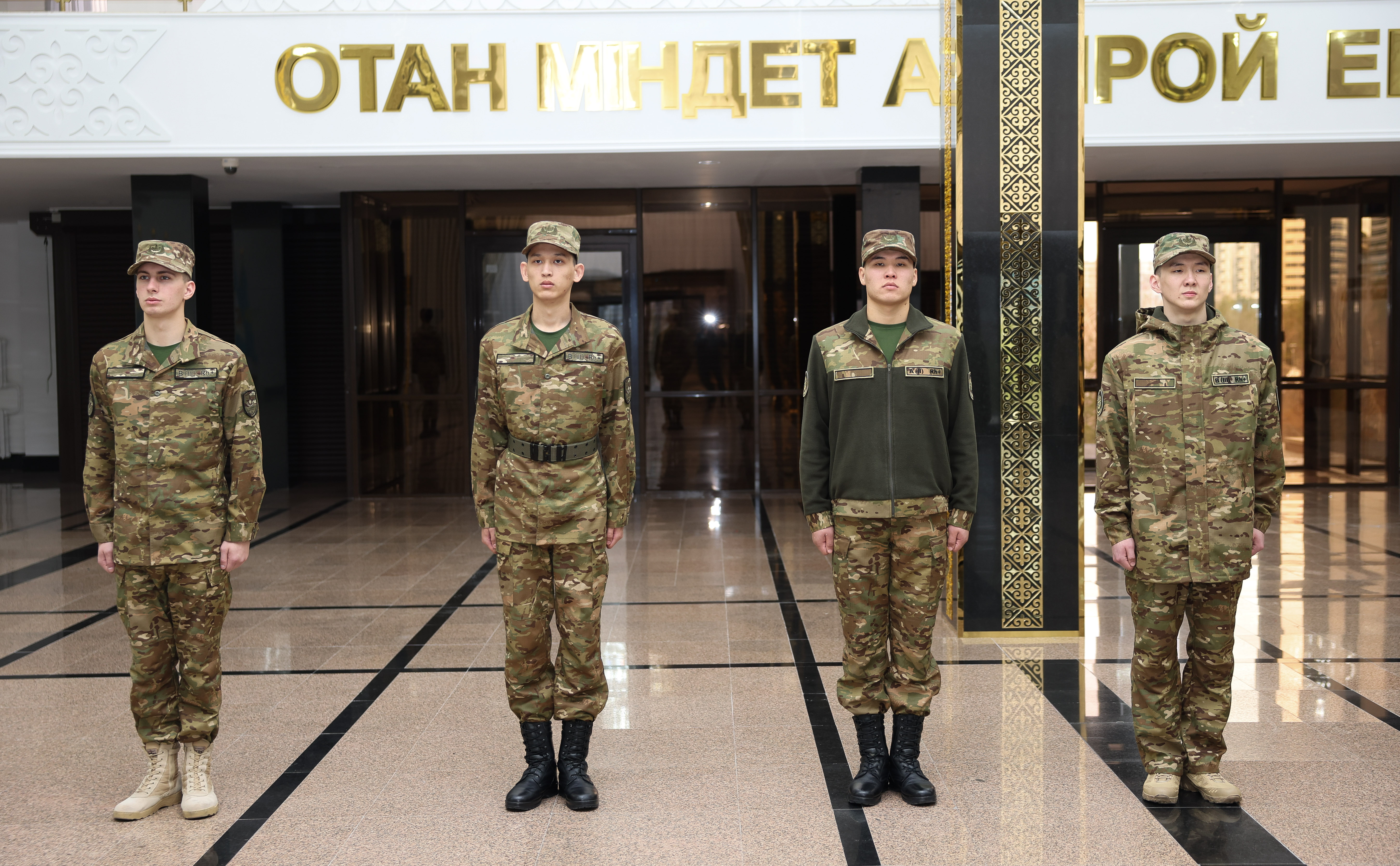 Қазақстандық әскерилердің формасы өзгерді